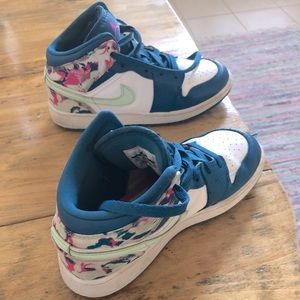 Air Jordan’s! Pre-teen loved and warn.